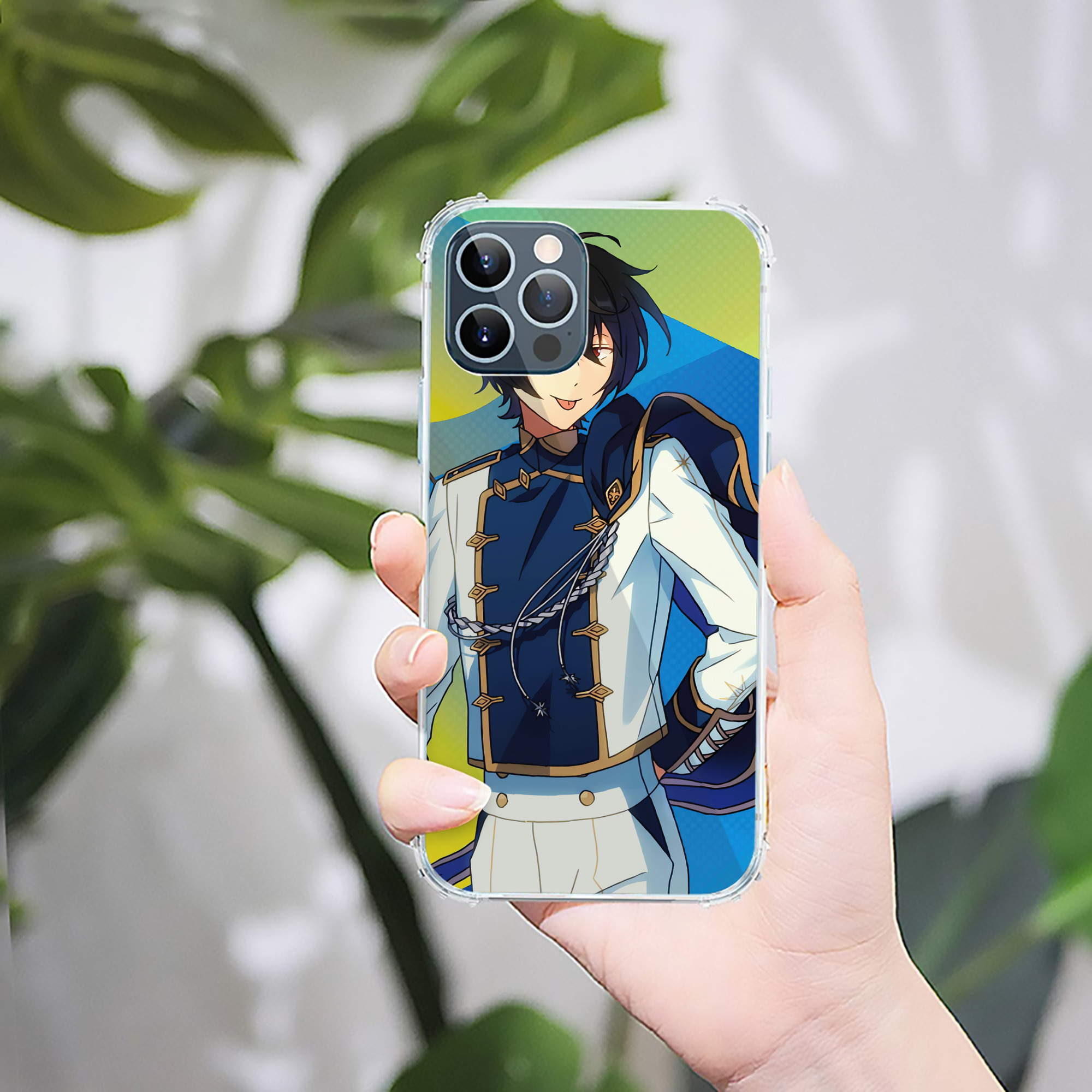 （画像用） あんさんぶるスターズ! Ensemble Stars 【iPhone 12シリーズ対応】透明スマホケース（クリアソフトケース）